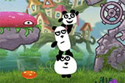 3 Pandas in Fantasy