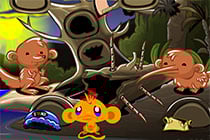 Monkey Go Happy Stage 1018