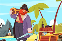 Pirate Treasure Island Escape
