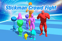 Stickmen Crowd Fight 