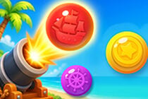 Bubble Shooter Pirate Treasures