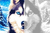 Coloring: Mosaic by Symbols
