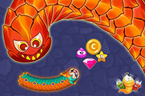 SNAKE.IO: ANGRY SLITHER WORM jogo online gratuito em