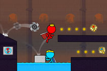 Red and Blue Stickman 2