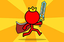 FALL RED STICKMAN free online game on