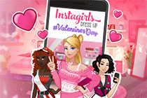 Instagirls Valentines Day Dress Up